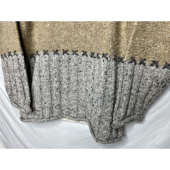 Bravo Roll Neck Sweater Pullover Wool Blend Mens Size Medium Vintage 1990s - Picture 6 of 10